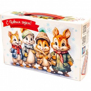 Сладкий подарок на Новый год "Мультяшки" (картон) 500гр