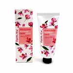 Крем для рук &quot;Цветение Вишни&quot; FarmStay PINK FLOWER BLOOMING Hand Cream CHERRY BLOSSOM, 100мл