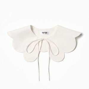 Воротник детский KAFTAN фигурный, белый