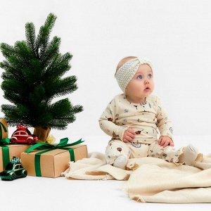Костюм (джемпер и брюки) Крошка Я "Новогодние игрушки".