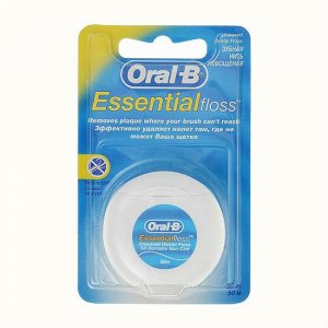 ORAL_B Зубная нить Essential floss мятная 50м