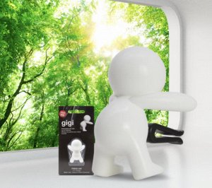 Mr&Mrs Fragrance Человечек ароматизатор для автомобиля белый Свежий воздух