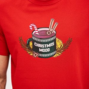Футболка Красный
Мужская футболка с круглым вырезом горловины (принт "Cup of Mulled Wine").
Материал:
Cotton - материал из натуральных волокон, который удобен в носке, быстро впитывает и отводит от те