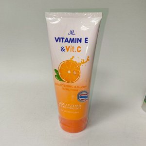 AR Пенка для лица с витамином Е и витамином С, 190 г.