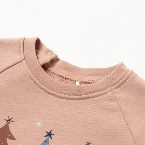 Костюм (свитшот и брюки) Крошка Я "Новогодние игрушки".