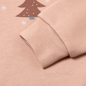 Костюм (свитшот и брюки) Крошка Я "Новогодние игрушки".