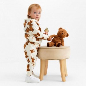 Костюм (толстовка и брюки) Крошка Я "Медвежата",-74 см