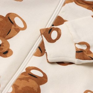 Костюм (толстовка и брюки) Крошка Я "Медвежата",-74 см