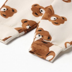 Костюм (толстовка и брюки) Крошка Я "Медвежата",-74 см