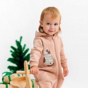Комбинезон Крошка Я "Новогодние игрушки".