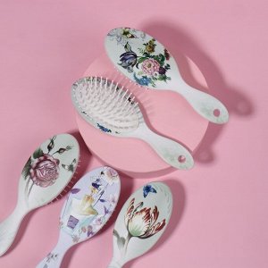 Расчёска массажная, 5,5 * 16 см, рисунок МИКС
