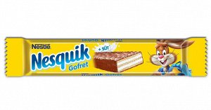 Вафельный батончик Nesquik Несквик в молочном шоколаде 27,8  гр