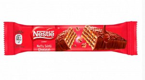 Вафельный батончик в молочном шоколаде / Нестле Криспи Вафер Молочный / Nestle Crispy Wafer 27гр