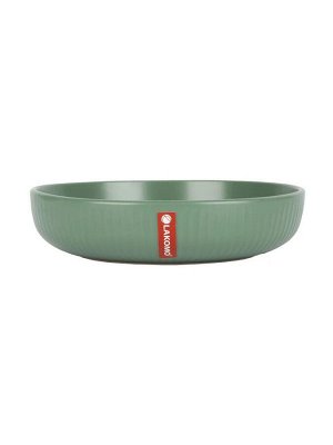 "Line green" Тарелка суповая 22см