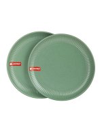 &quot;Line green&quot; Тарелка десертная 22см