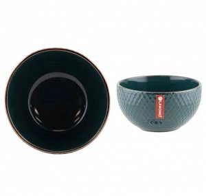 "Ornament" Deep green Салатник 14см