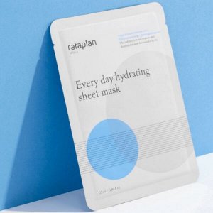 Увлажняющая маска на каждый день RATAPLAN EVERY DAY HYDRATING SHEET MASK , 25 мл.