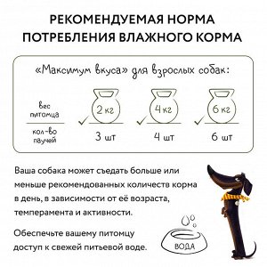 Мнямс пауч томленый ягненок в соусе для собак "Максимум вкуса" 85 г