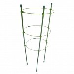 Опора для растений, 3кольца, d22, 24, 26см, h70см, металл, INBLOOM