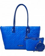 Women&#039;s Anne Klein Quilted Nylon Tote with Pouch