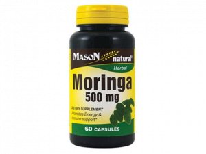 Mason Natural, Моринга, 500 мг, 60 кап