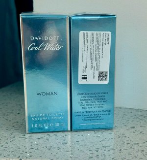 Женские духи Cool Water Davidoff 30 мл. Оригинал