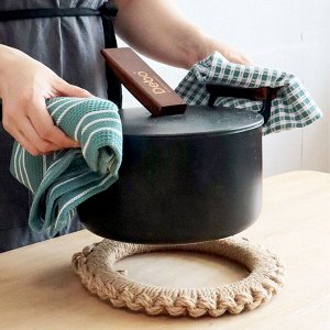 Салфетка кухонная, набор 3 шт, хлопок