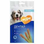 Лакомство Мнямс DENTAL для собак &quot;Крученые палочки&quot; с ягненком и мятой 70 г