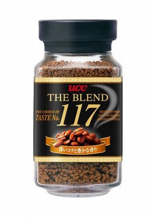 Кофе растворимый Ucc коллекция № 117, 90 г стеклянная банка