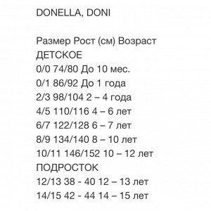 Размерная сетка