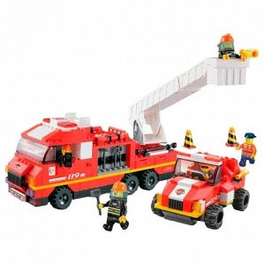 Конструктор M38-B0223 &quot;Пожарные спасатели&quot;, 363 деталей, в коробке 38*28,5*6см