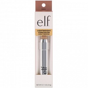 E.L.F. Cosmetics, Beautifully Bare, Lightweight Concealer Stick, Light / Medium, 0.11 oz (3.3 g)
