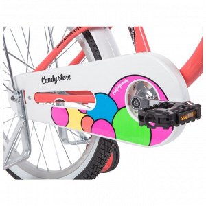 Велосипед 20" Novatrack CANDY, цвет коралловый