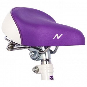 Велосипед 16" Novatrack BUTTERFLY, цвет белый/фиолетовый