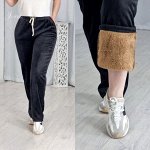 Зимние женские штаны с мехом