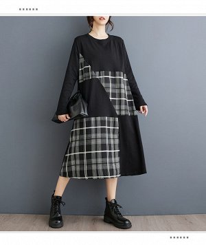 Платье свободного кроя