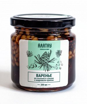 Варенье "Микс" из сосновой шишки с кедровым орехом