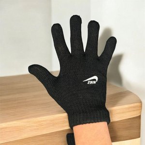 Перчатки одинарные цвет черный