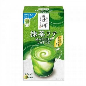 Чай в стиках Маття Латте Цудзири Kataoka, (10 стиков) 130 гр.