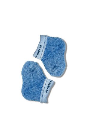 Носки детские плюш сверху для мальчика и девочки (Арт. 8С61 Размер: 07-08 Цвет:Голубой)