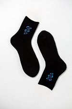 Носки женские с рисунком плюшевое переплетение (Арт. 6С922