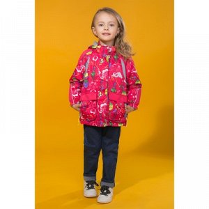 Куртка для девочки "Лали", рост 98 см, цвет малиновый 17/OA-2JK505_М