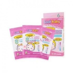 NanoMed Cool Baby Fever Patch 6 Sheets Жаропонижающий пластырь  для детей 0- 2х лет (6 шт.)