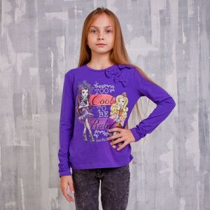 Джемпер для девочки, рост 152 см (80) цвет фиолетовый ZG 03387-DL2_П