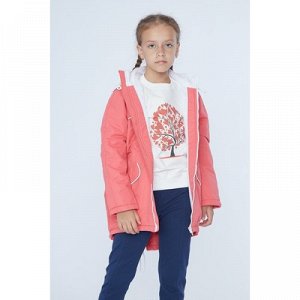 Куртка для девочки "Алиса", рост 104 см, цвет коралловый ДД-0410