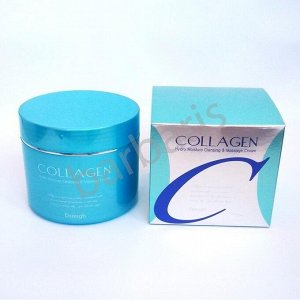 Enough Collagen Hydro Moisture Cleansing Massage Cream - Увлажняющий крем для тела с коллагеном 300 мл БОЛЬШАЯ БАНКА