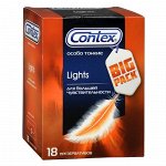 CONTEX Lights (особо тонкие) Презервативы №18