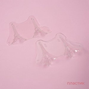 Молд для заливки шоколада KONFINETTA «Эйфелева башня», пластик, 19.7x12x7 см, прозрачный
