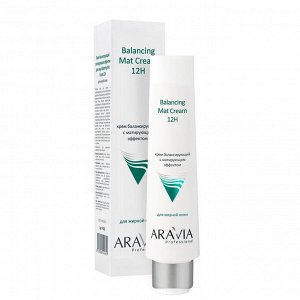 "ARAVIA Professional" Крем для лица балансирующий с матирующим эффектом Balancing Mat Cream 12H, 100мл/15