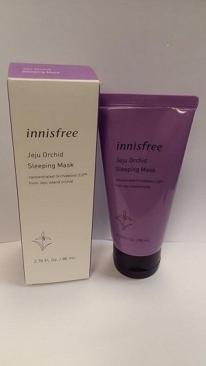 Innisfree Orchid Sleeping Mask  Омолаживающая ночная маска с экстрактом орхидеи 80 мл